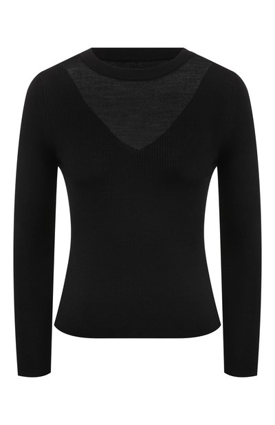 Женский пуловер из шерсти и шелка LORENA ANTONIAZZI, арт. I24111GM47A/2862