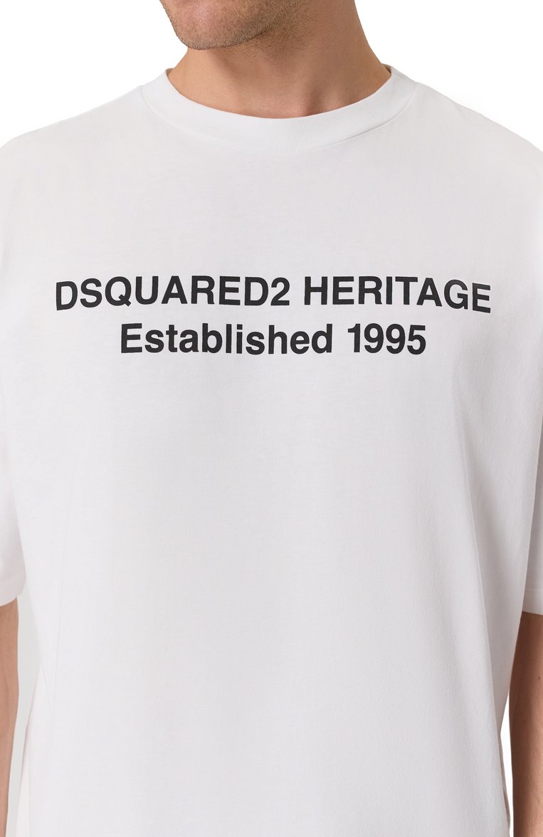 Хлопковая футболка DSQUARED2, арт. S74GD1456/D20020, фото 1