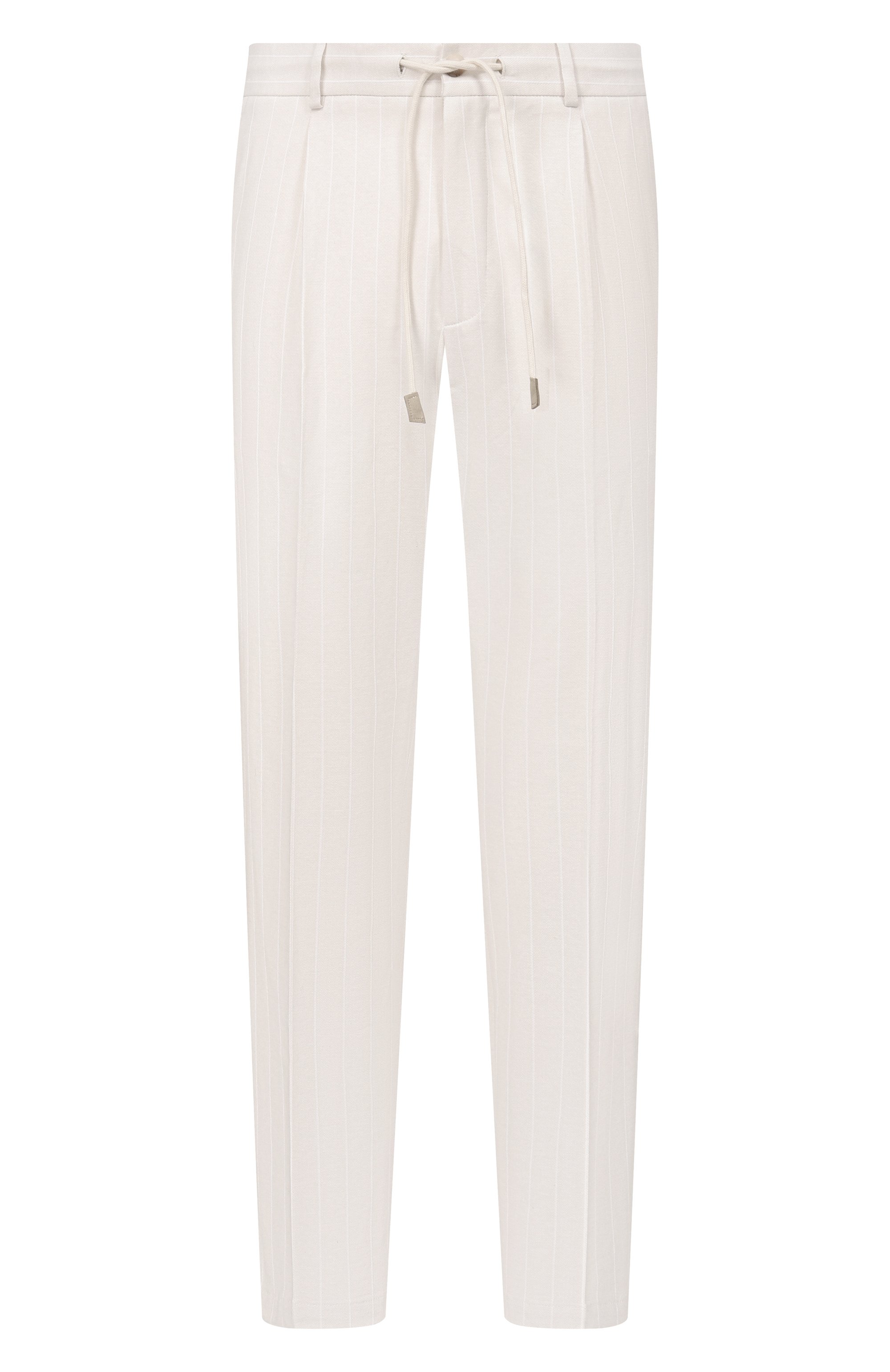 Брюки из хлопка и льна GRAN SASSO, арт. 76102/79324, фото 1