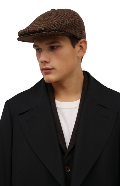 Шерстяное кепи DSQUARED2 коричневого цвета по цене 22200 руб., арт. HAM0036 01W04523, фото 2 Шерстяное кепи DSQUARED2, арт. HAM0036 01W04523, фото 2