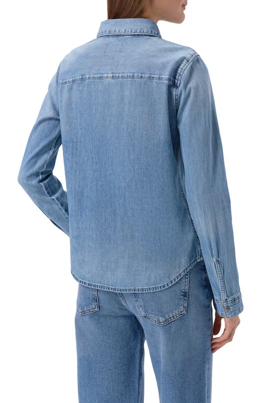 Джинсовая рубашка Diesel A15808/0IRAB Голубой  A15808/0IRAB Фото 4