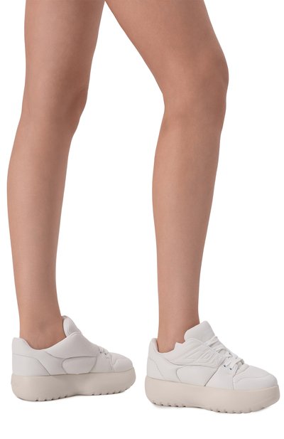 Кожаные кроссовки puffer DSQUARED2, арт. SNW0290, фото 3