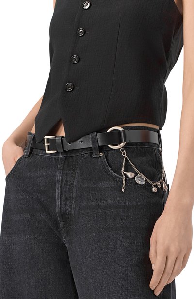 Кожаный ремень ANN DEMEULEMEESTER, арт. B0014163/LT128, фото 2