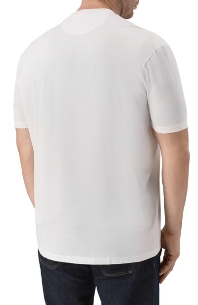 Хлопковая футболка PAUL&SHARK, арт. 99311024_001, фото 4