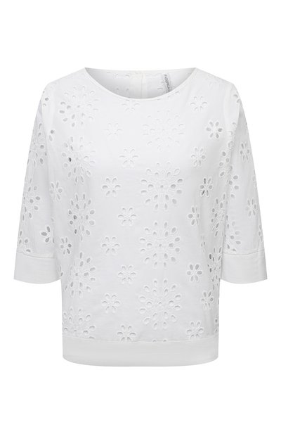 Хлопковая блузка LA FABBRICA DEL LINO, арт. 10504, фото 1