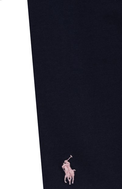 Хлопковые леггинсы POLO RALPH LAUREN синего цвета по цене 6565 руб., арт. 313552479/004, фото 3 Хлопковые леггинсы POLO RALPH LAUREN, арт. 313552479/004, фото 3