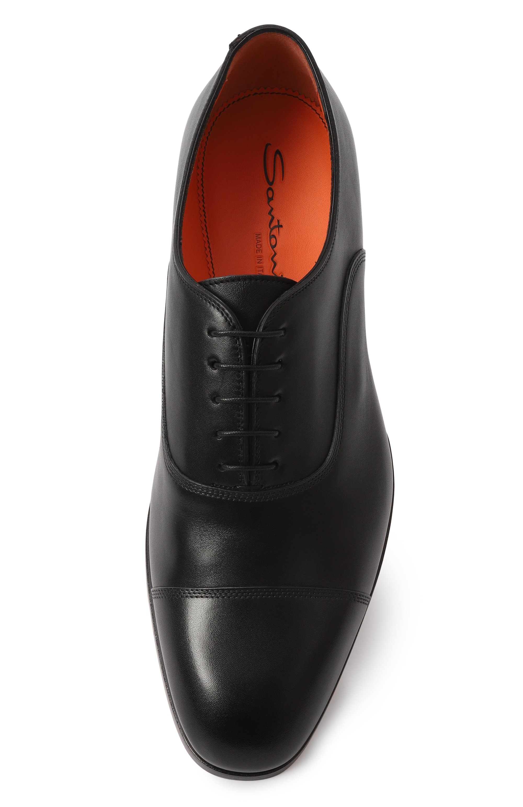 Кожаные оксфорды adrian SANTONI, арт. MCAG18883JC6BNTG, фото 6