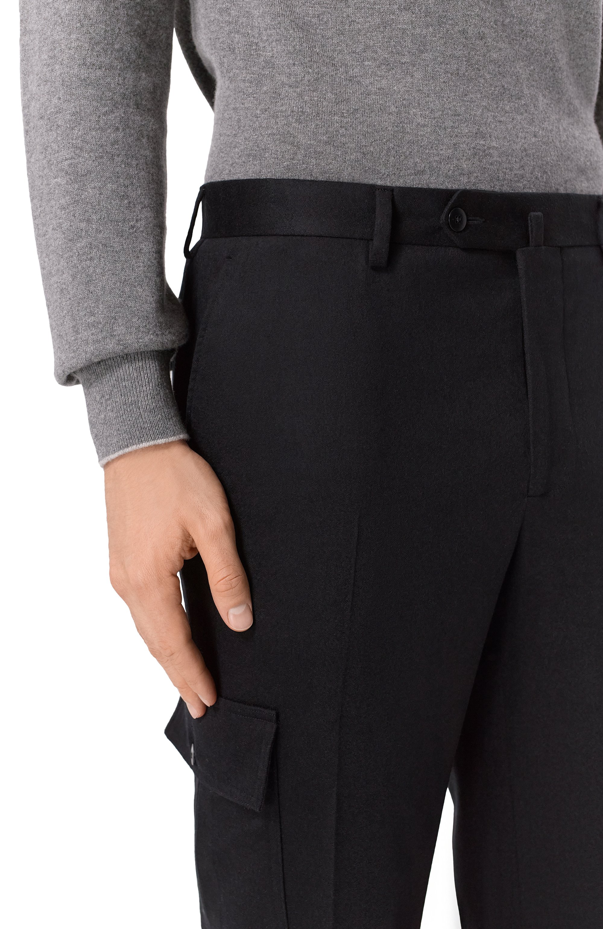 Шерстяные брюки-карго MVST, арт. M25.1MM.T412/981, фото 5