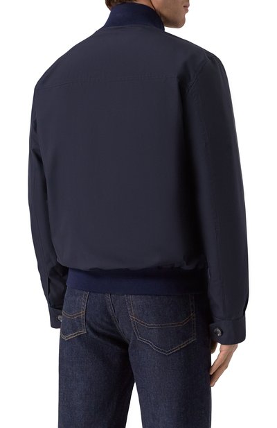 Шелковый бомбер BRIONI, арт. SLT90L-O2401, фото 4