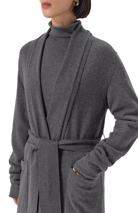 Кардиган из кашемира Jil Sander J40GP0039/J13204 Серый  J40GP0039/J13204 Фото 5