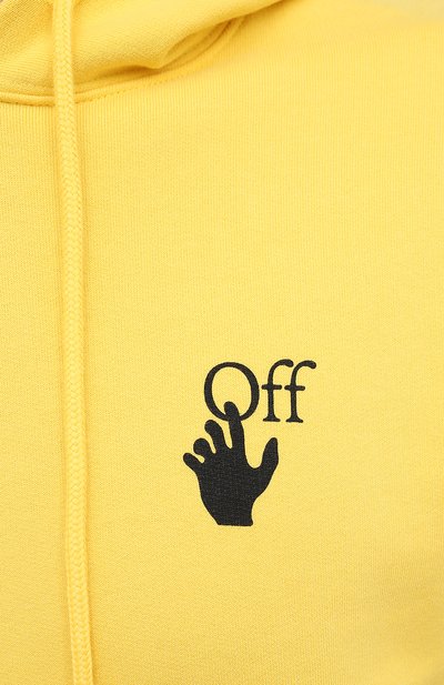 Хлопковое худи OFF-WHITE, арт. 0MBB034S21FLE004, фото 5