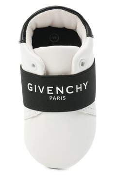 Детского пинетки GIVENCHY белого цвета, арт. H99024 | Фото 4