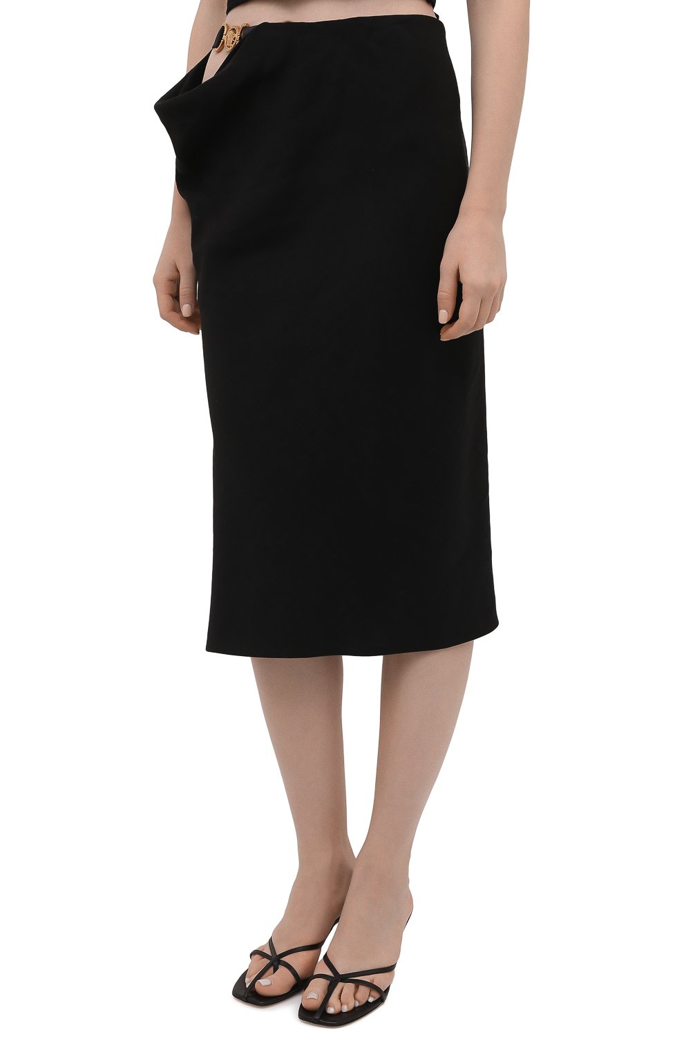 Юбка изо льна и вискозы VERSACE, арт. A89211/1F00720, фото 3