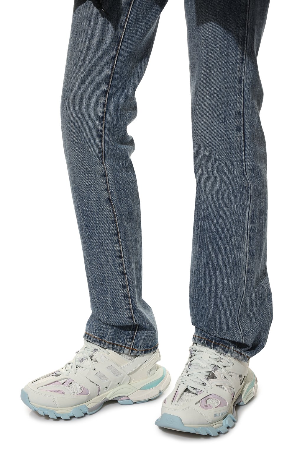 Комбинированные кроссовки track BALENCIAGA, арт. 542436/W3AC4, фото 3