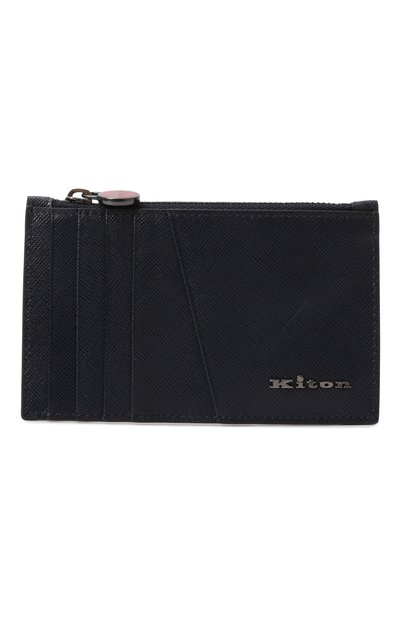 Мужской кожаный футляр для кредитных карт KITON, арт. UPEA009N0122802