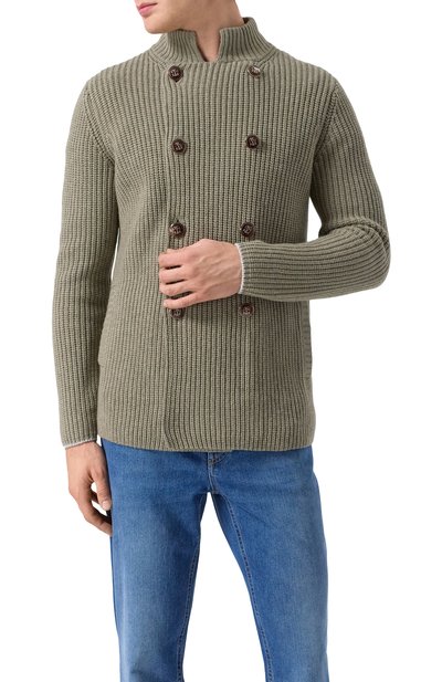 Кардиган из шерсти и кашемира BRUNELLO CUCINELLI, арт. M3655501, фото 3