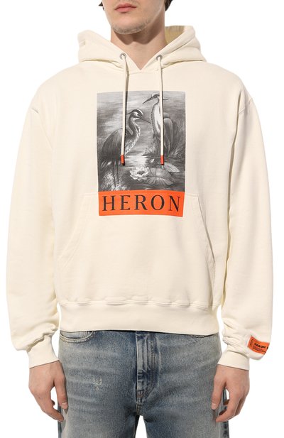 Хлопковое худи HERON PRESTON, арт. HMBB017C99JER004, фото 3