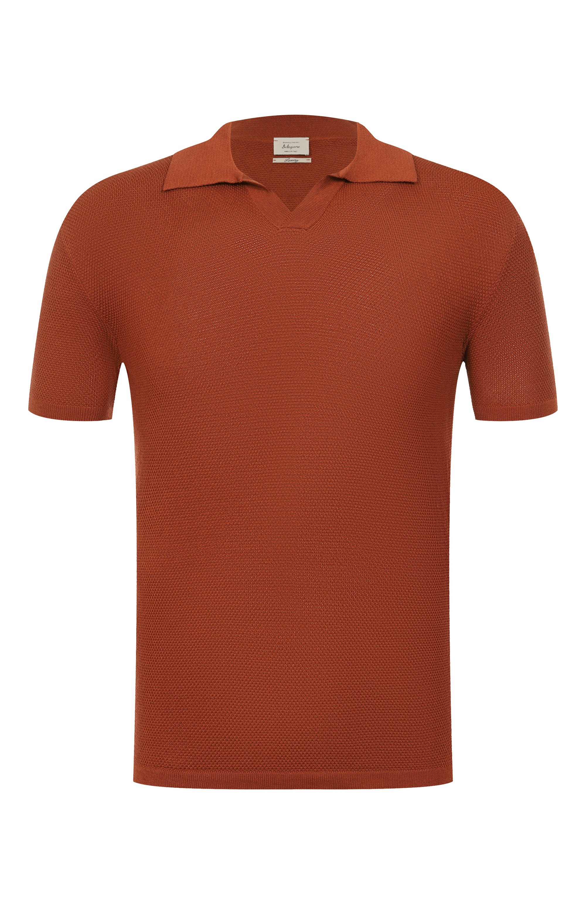 Шелковое поло DANIELE FIESOLI, арт. SE1103, фото 1