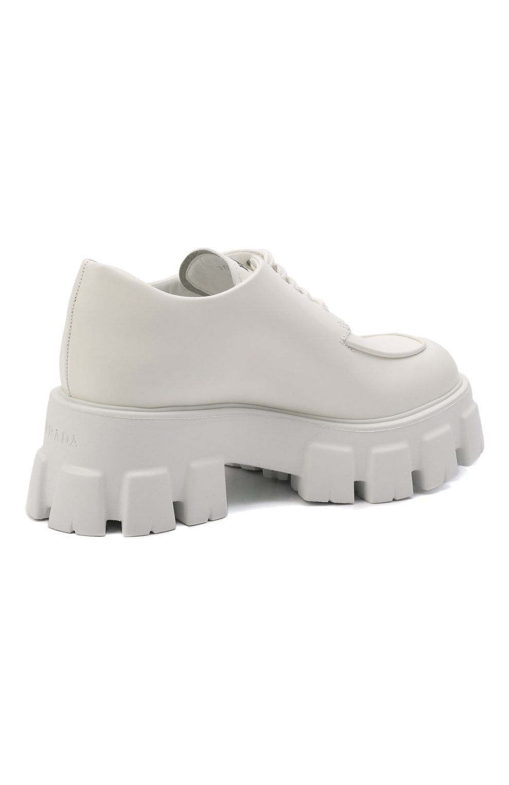 Кожаные дерби monolith PRADA, арт. 1E708L-B4L-F0009-B055, фото 5