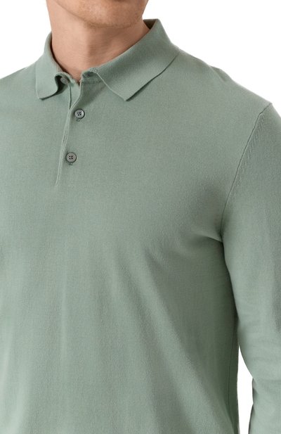 Хлопковое поло BOSS, арт. 50506025, фото 5