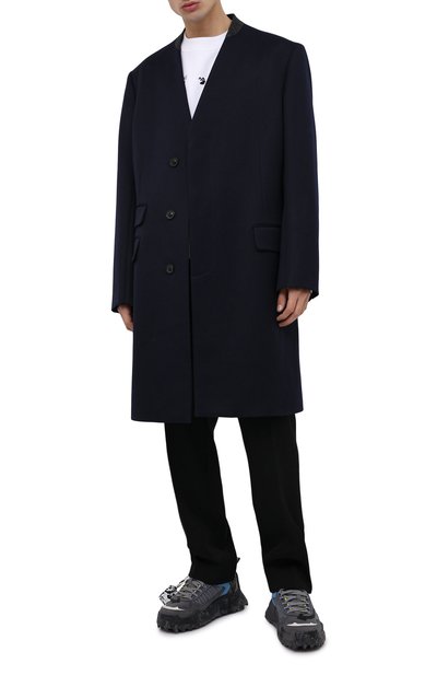 Комбинированные кроссовки odsy-1000 OFF-WHITE серого цвета по цене 65400 руб., арт. 0MIA139F21FAB0020901, фото 2 Комбинированные кроссовки odsy-1000 OFF-WHITE, арт. 0MIA139F21FAB0020901, фото 2