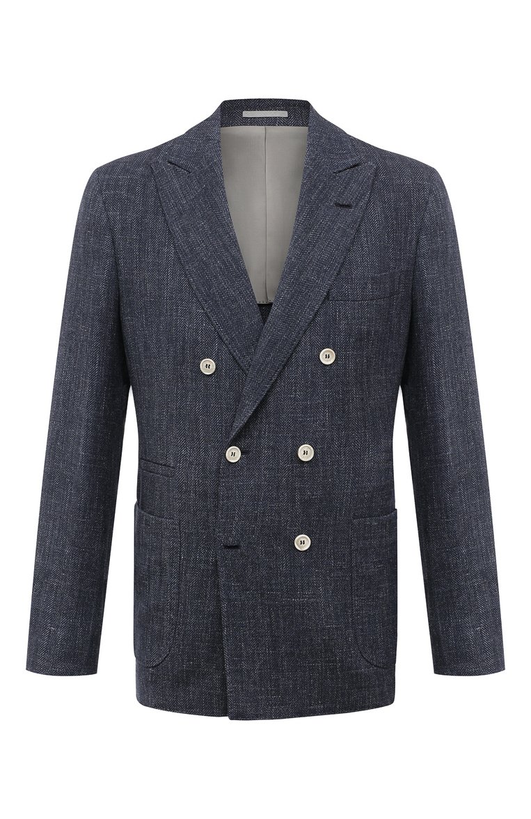 Пиджак из шерсти и шелка BRUNELLO CUCINELLI, арт. MQ4257BBD, фото 1