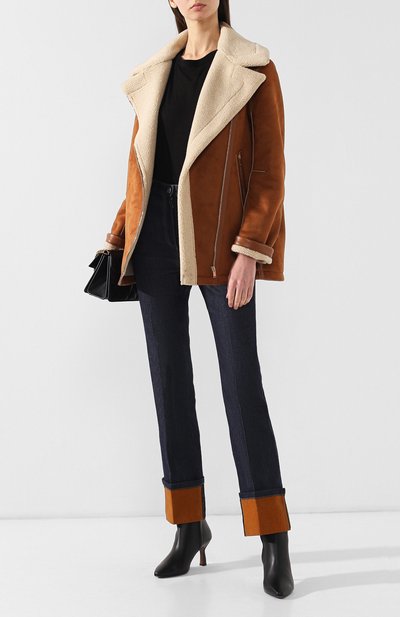 Дубленка с косой молнией STELLA MCCARTNEY, арт. 543872/SJB34, фото 2