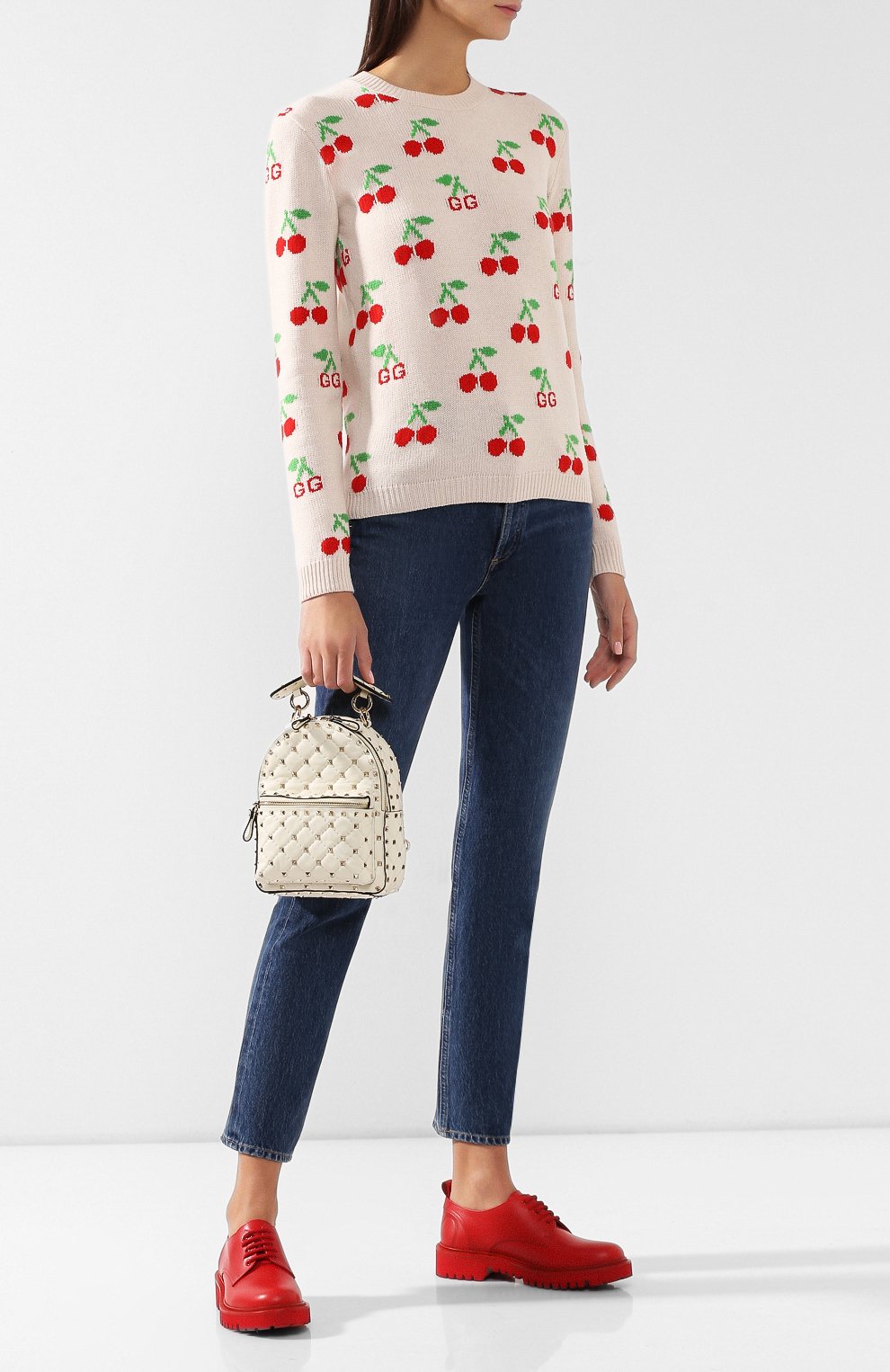 Рюкзак rockstud spike mini VALENTINO, арт. SW2B0B63/NAP, фото 2