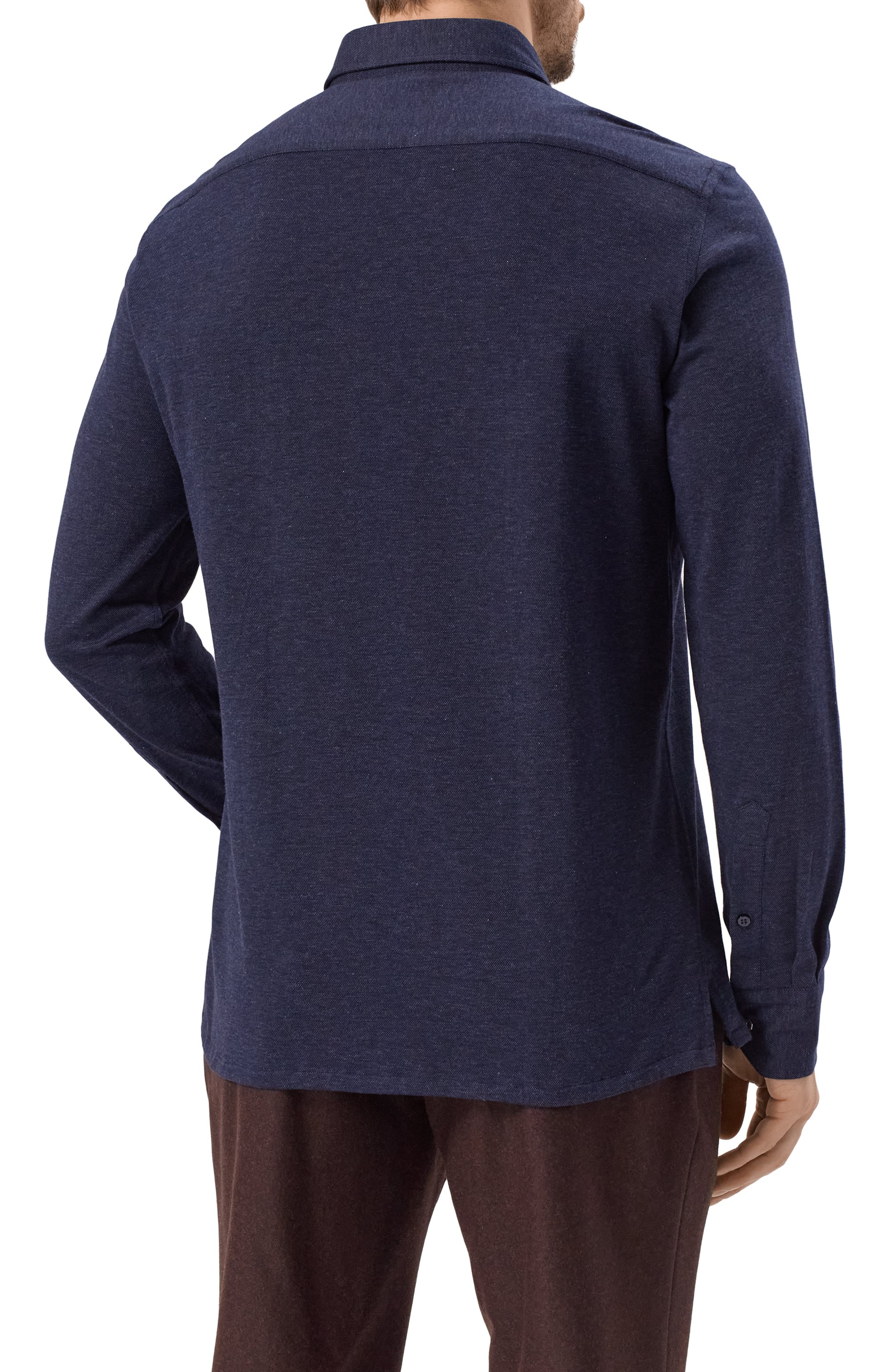 Рубашка из хлопка и кашемира STEFANO RICCI, арт. CJ007593/TE2603, фото 4