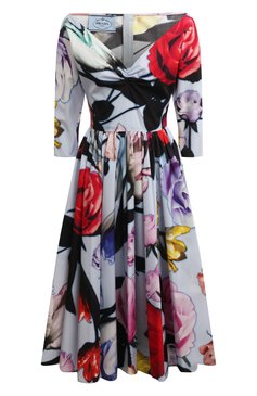 Хлопковое платье PRADA, арт. P39L9-1VLY-F0076-192, фото 1