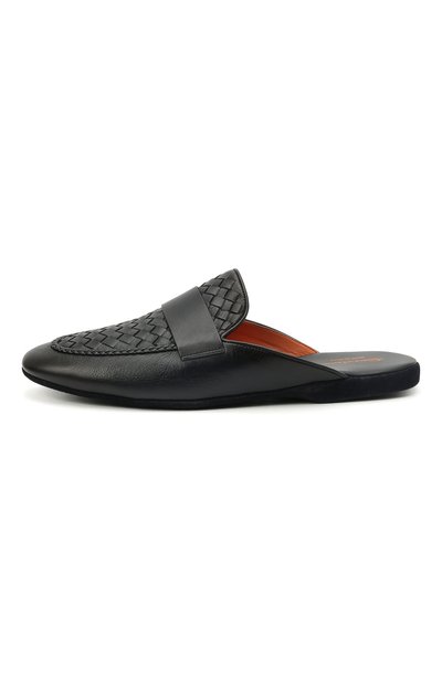 Кожаные домашние туфли SANTONI, арт. PMXXA2032XXX1CLBU42, фото 3