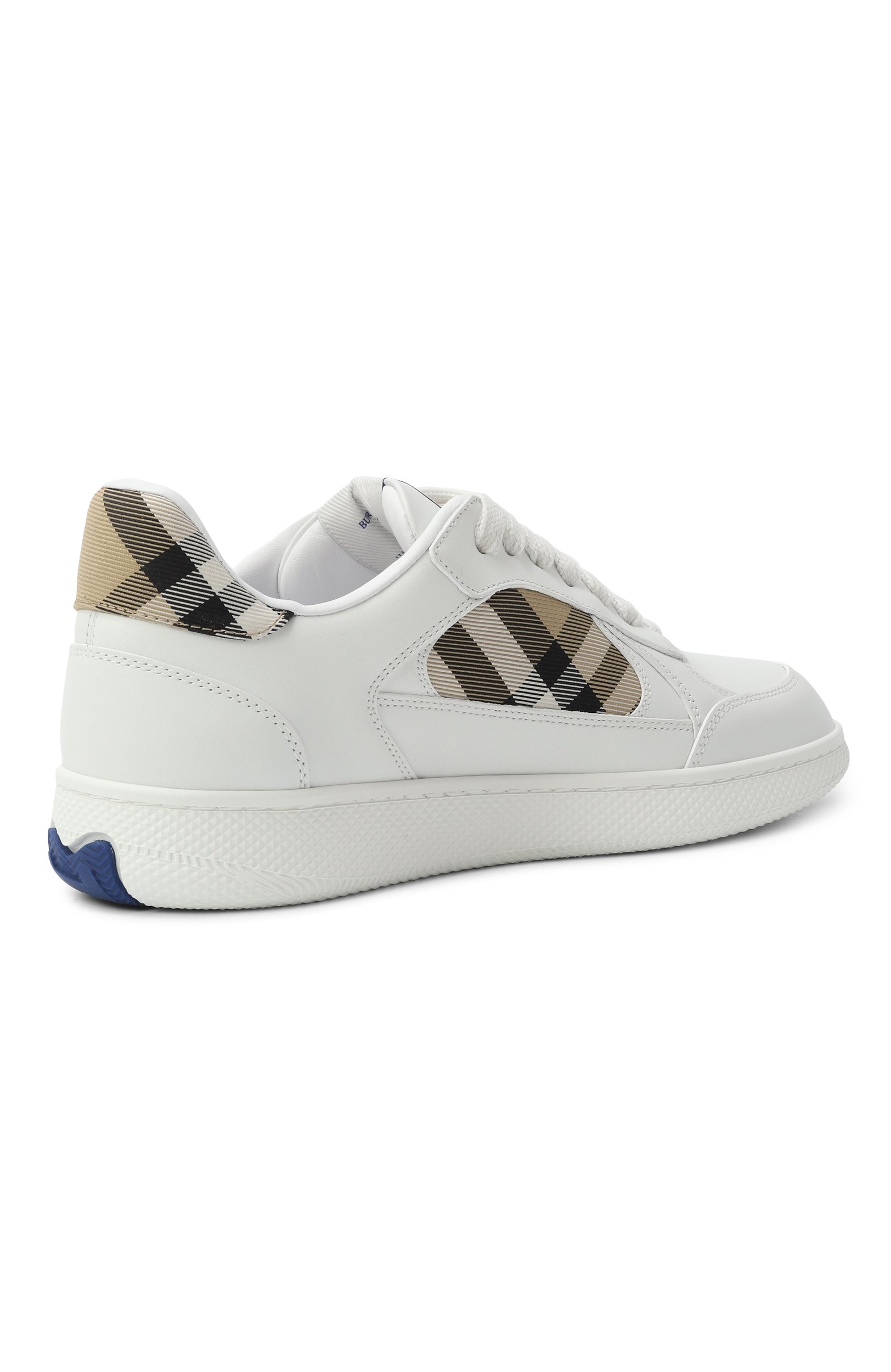 Комбинированные кеды terrace BURBERRY, арт. 8108654, фото 5
