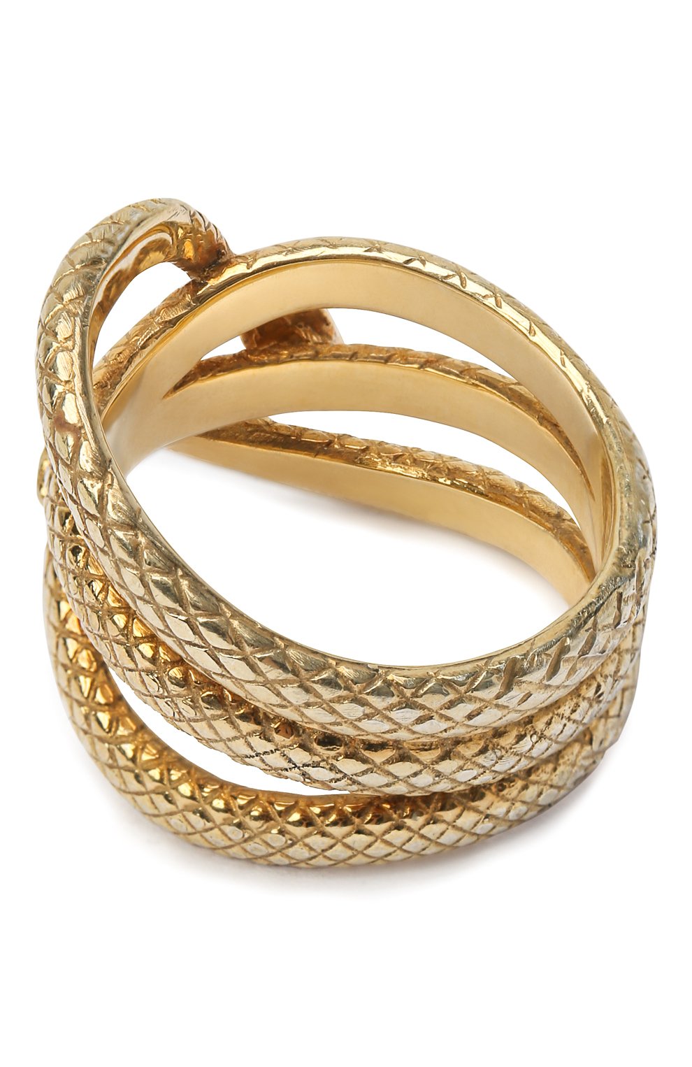 Кольцо serpentes DZHANELLI золотого цвета по цене 24200 руб., арт. 0886, фото 2 Кольцо serpentes DZHANELLI, арт. 0886, фото 2
