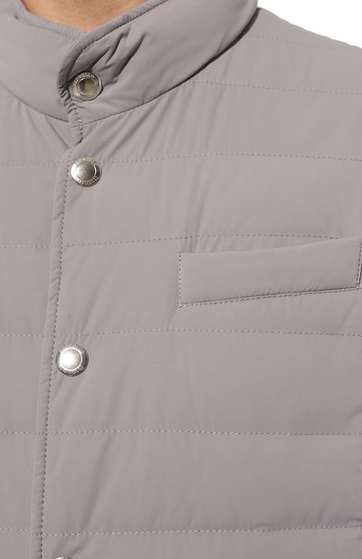 Пуховый жилет BRUNELLO CUCINELLI, арт. MM403B2217, фото 5