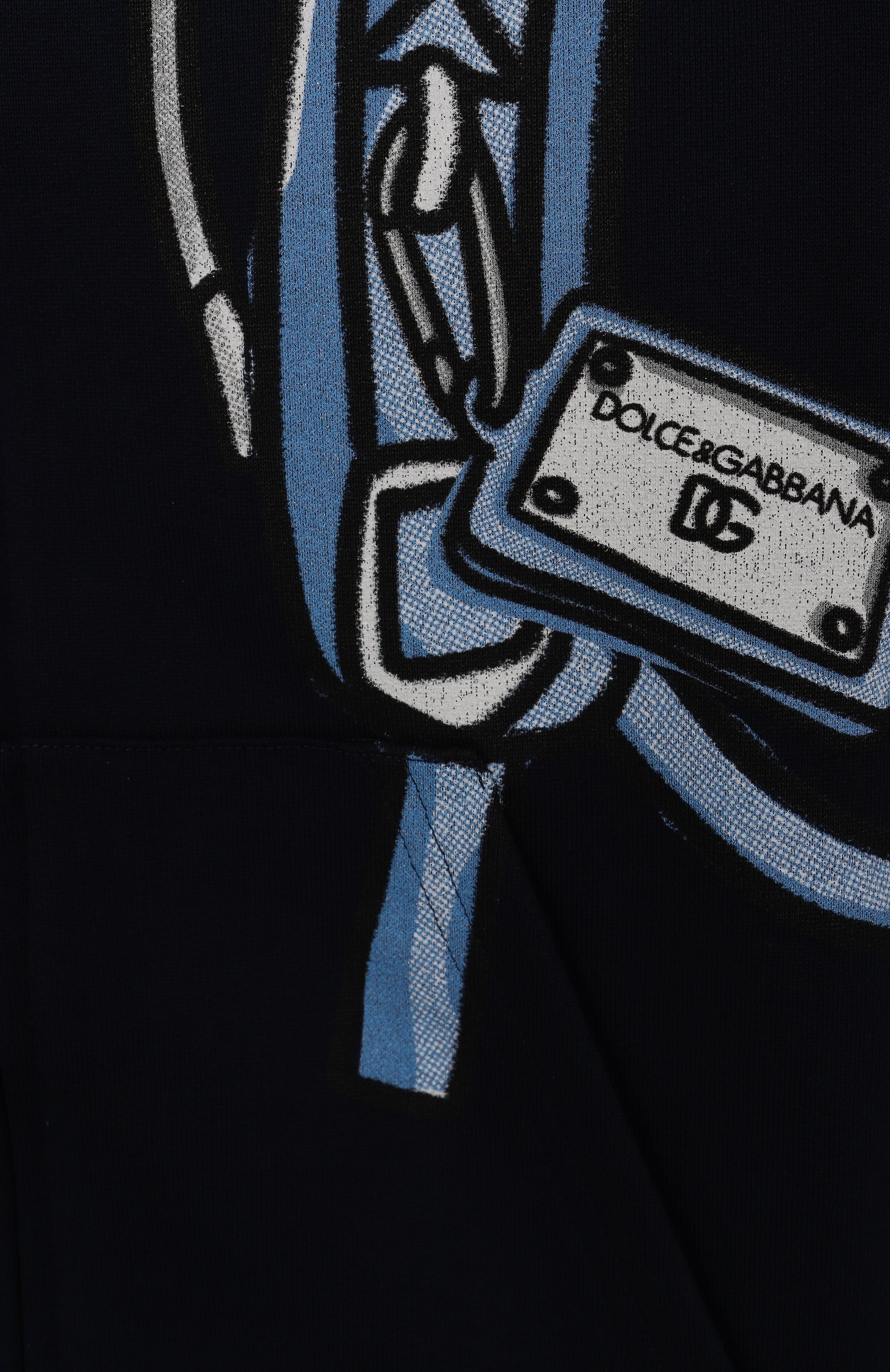 Хлопковая толстовка DOLCE & GABBANA, арт. L4JWKL/II7IJ/8-12+, фото 3
