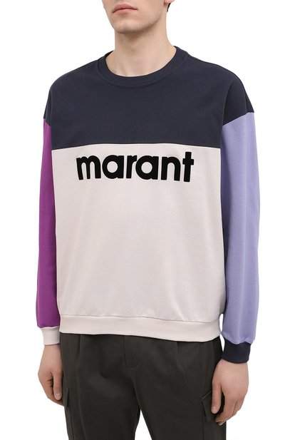 Хлопковый свитшот ISABEL MARANT, арт. SW0279-21P033H/AFT0NE, фото 3