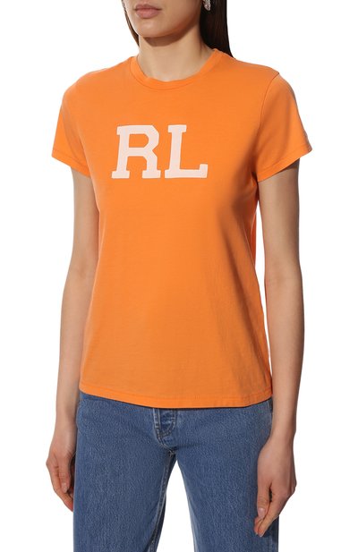 Хлопковая футболка POLO RALPH LAUREN, арт. 211847076, фото 3