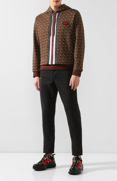 Хлопковое худи BURBERRY, арт. 8018241, фото 2