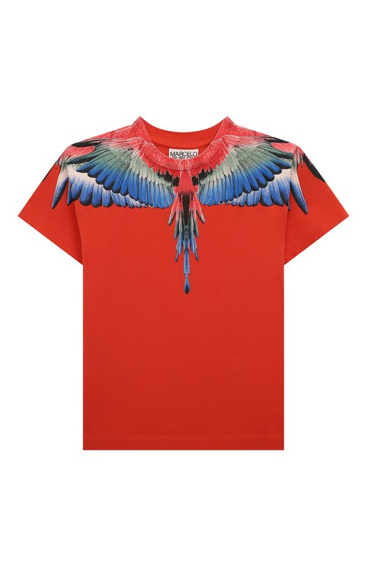 Хлопковая футболка Marcelo Burlon Kids of Milan