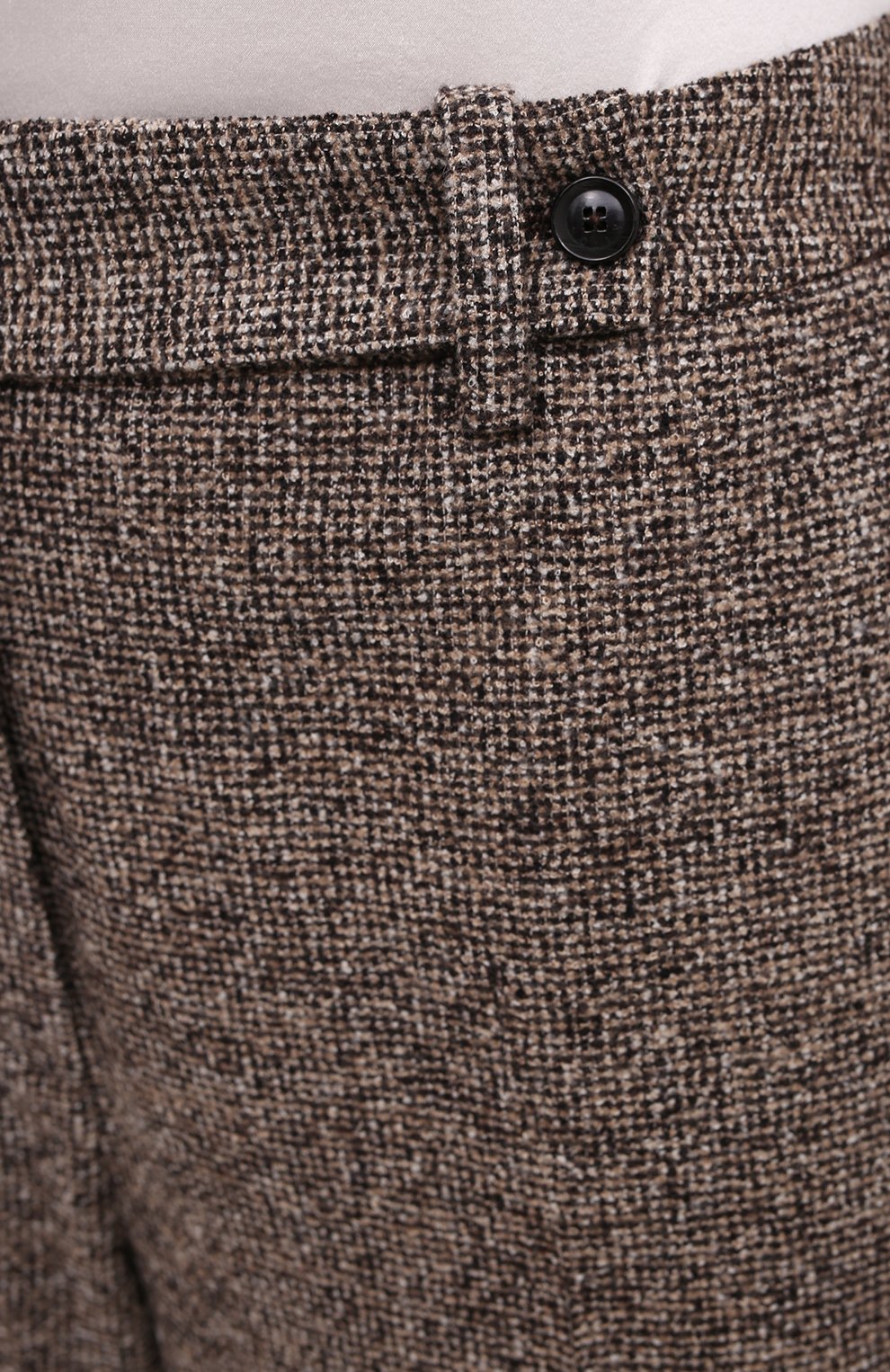 Брюки из шерсти и шелка KITON серого цвета по цене 134000 руб., арт. D48109K05T09, фото 6 Брюки из шерсти и шелка KITON, арт. D48109K05T09, фото 6