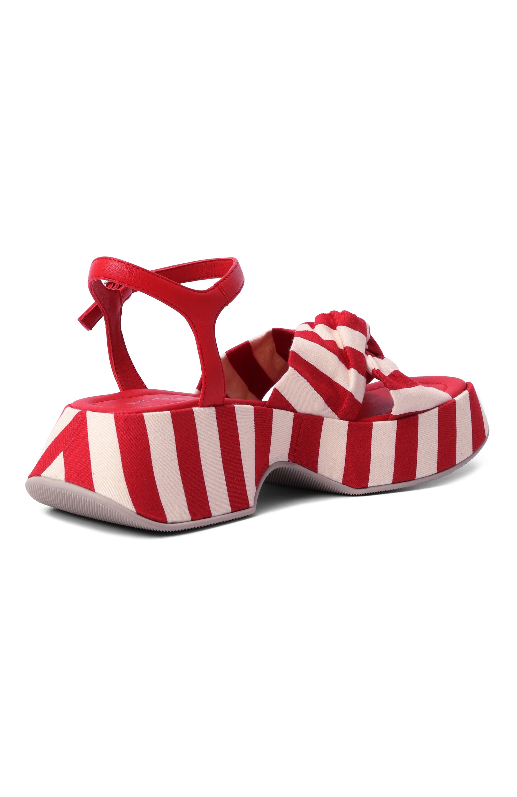 Текстильные сандалии mini yoko VIC MATIE красного цвета по цене 34300 руб., арт. 1G3254D_E02G070410, фото 5 Текстильные сандалии mini yoko VIC MATIE, арт. 1G3254D_E02G070410, фото 5