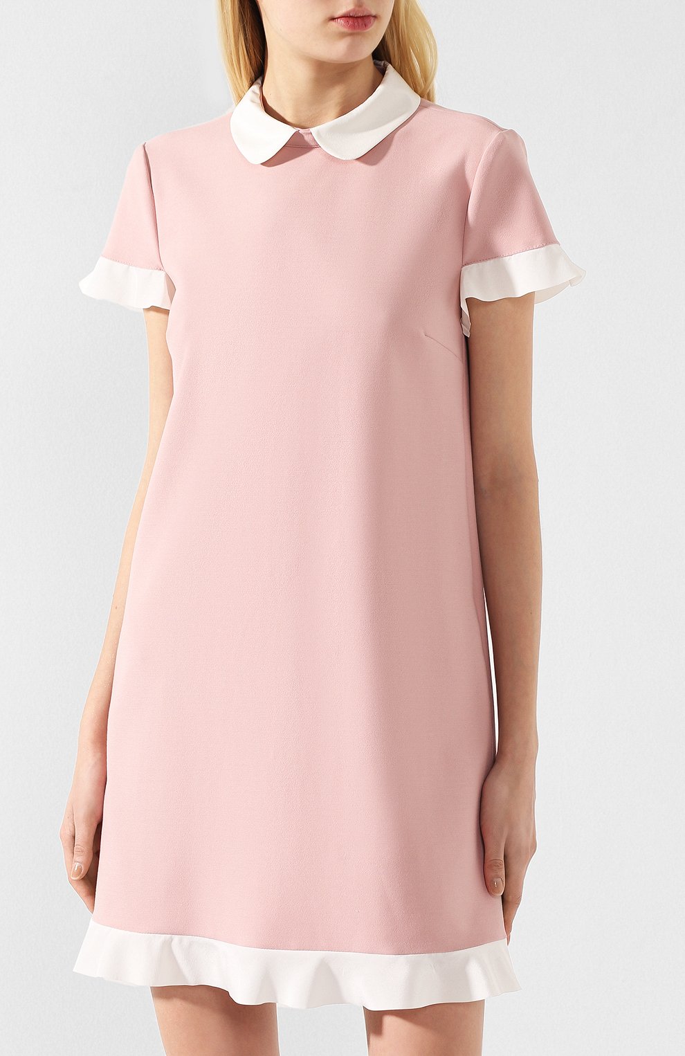 Мини-платье с оборкой REDVALENTINO, арт. RR3VAC80/3FT, фото 3