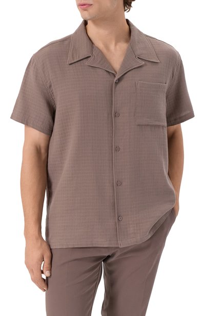 Хлопковая рубашка BOSS, арт. 50540154, фото 3