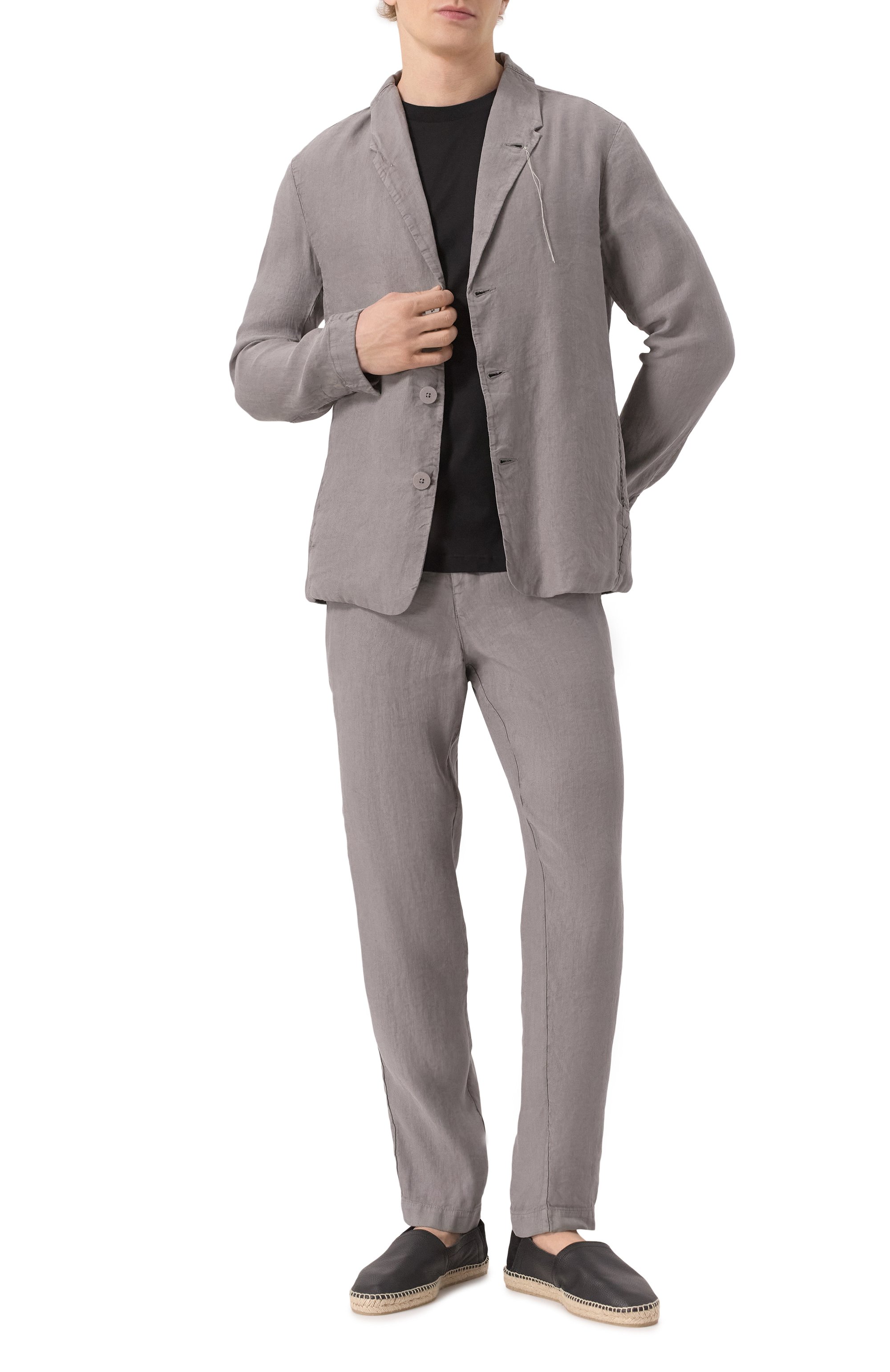 Льняной пиджак TRANSIT, арт. CFUTRZH171, фото 3