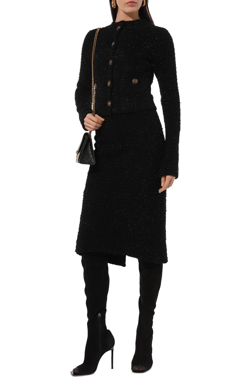 Хлопковая юбка BALENCIAGA, арт. 793601/T3328, фото 2