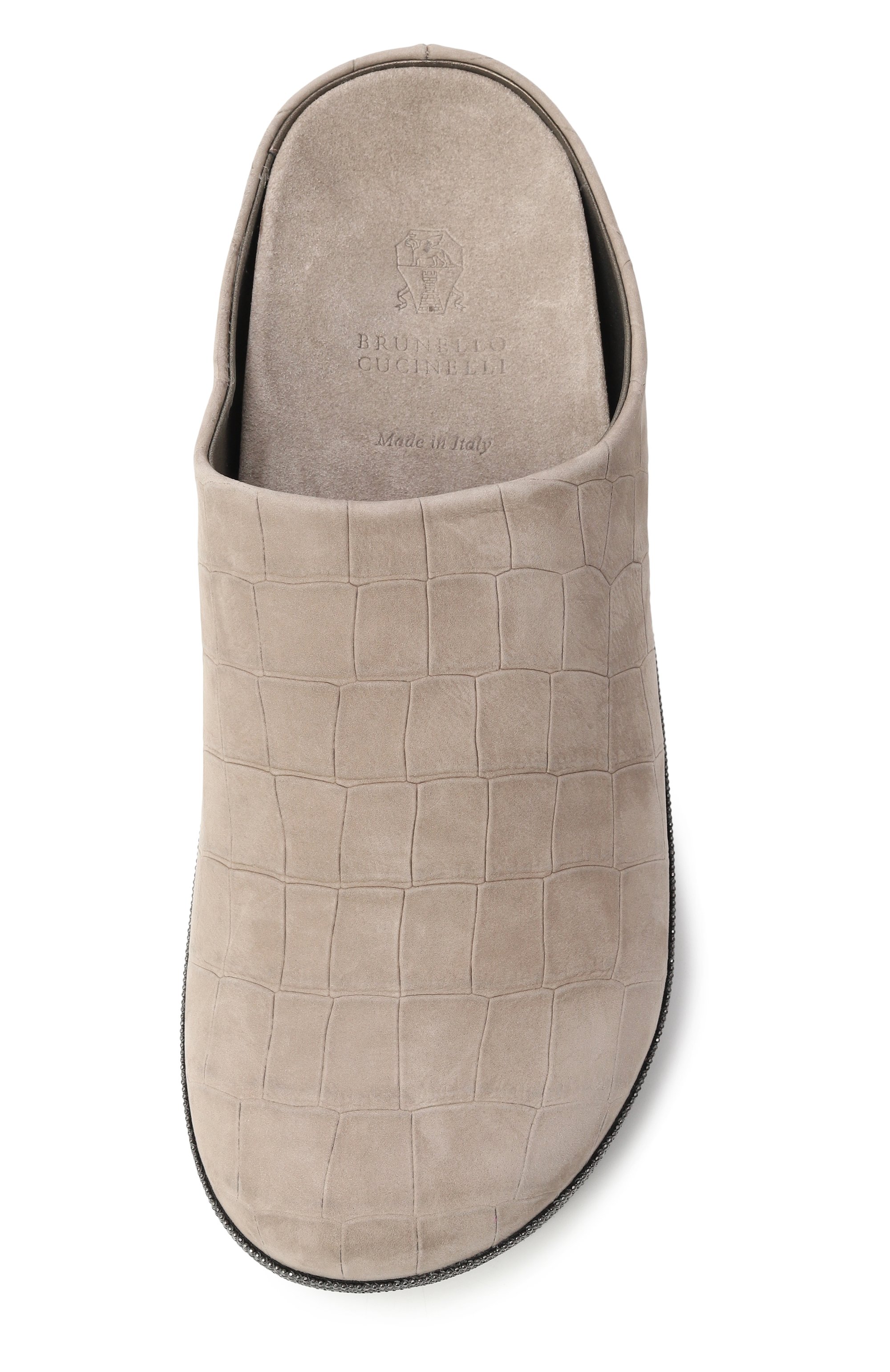 Кожаные сабо BRUNELLO CUCINELLI, арт. MZDCG3040P, фото 6
