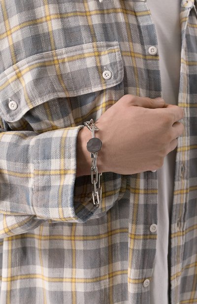 Браслет JIL SANDER серебряного цвета по цене 130000 руб., арт. J30UY0040 P6959, фото 2 Браслет JIL SANDER, арт. J30UY0040 P6959, фото 2
