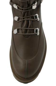 Кожаные ботинки horse CHRISTIAN LOUBOUTIN, арт. 3210993/H0RSE FLAT, фото 1
