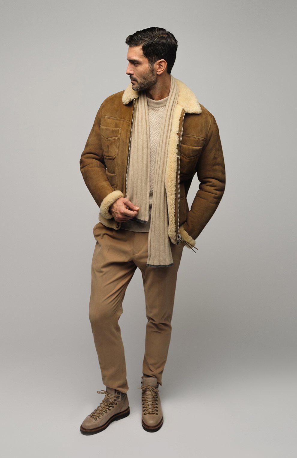 Свитер из кашемира и шерсти викуньи BRIONI, арт. UMQ90L/01K11/VVIC, фото 6