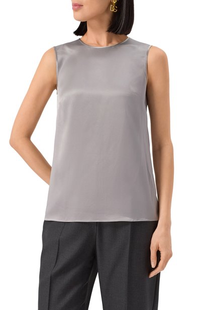 Атласный топ DOLCE & GABBANA, арт. F7ZZCT/FU1UU, фото 3